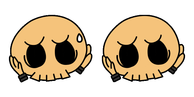 scream labubu animated custom cursor