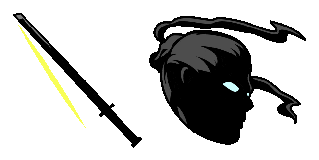 shadow fight animated custom cursor