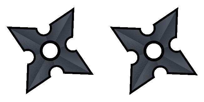 shuriken animated custom cursor