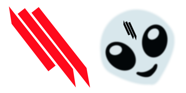 skrillex logo alien custom cursor
