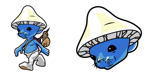 smurf cat meme custom cursor