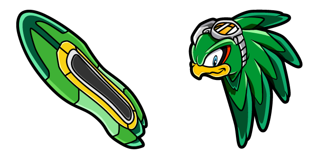 sonic jet the hawk custom cursor