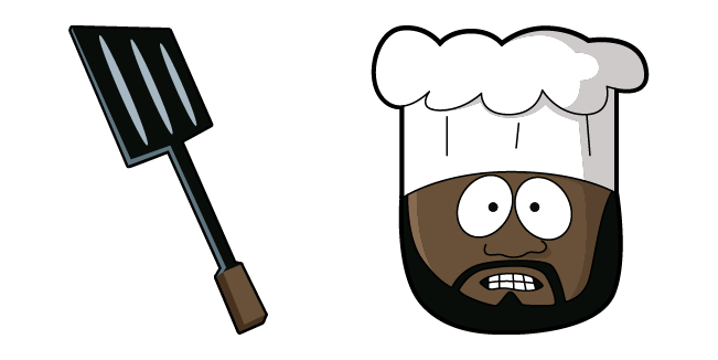 south park chef spatula custom cursor