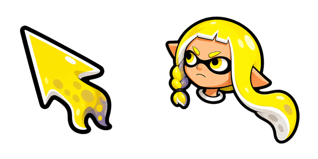 splatoon 3 inkling girl custom cursor