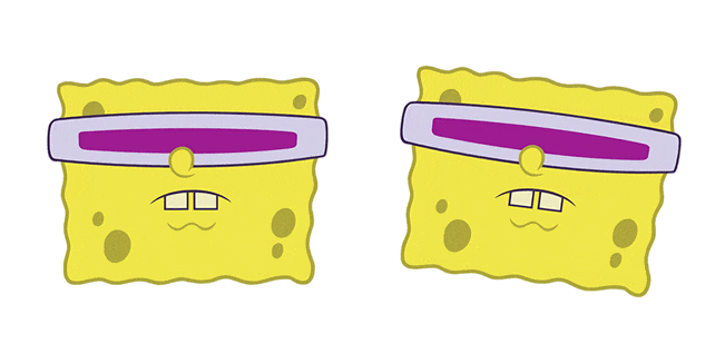 spongebob im a goofy goober animated custom cursor