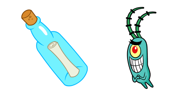 spongebob plankton secret formula custom cursor