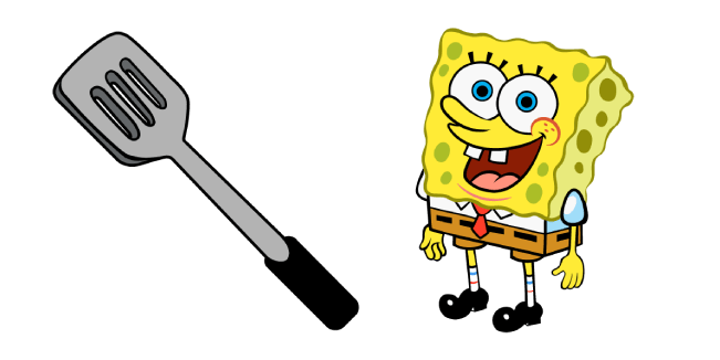spongebob squarepants spatula сustom cursor