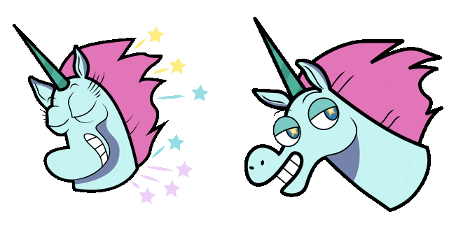 star vs the forces of evil pony head animated custom cursor