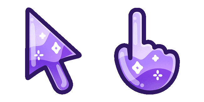 starlight wave texture animated custom cursor