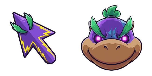 super mario galaxy movie bowser jr custom cursor