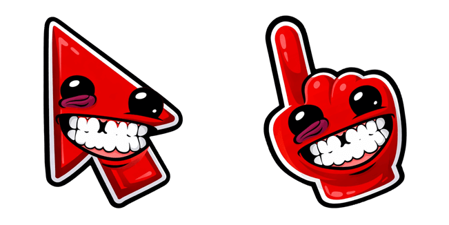 super meat boy arrow custom cursor