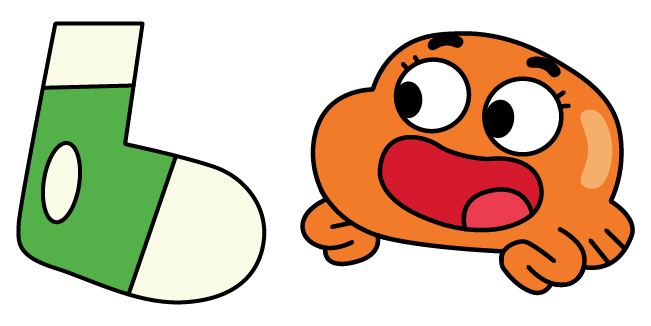 TAWOG Banana Joe & Gumball Watterson Cursor - Sweezy Custom Cursors