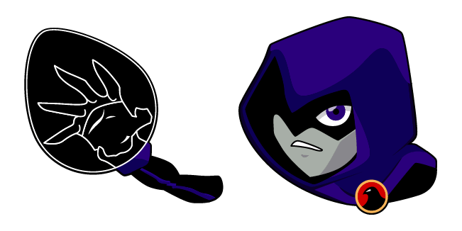 teen titans raven custom cursor
