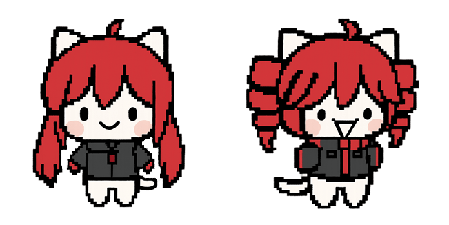 teto kasane catz pixel custom cursor