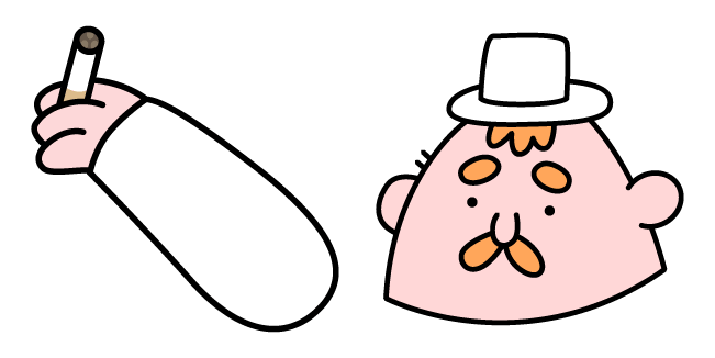 thank goodness youre here bish custom cursor