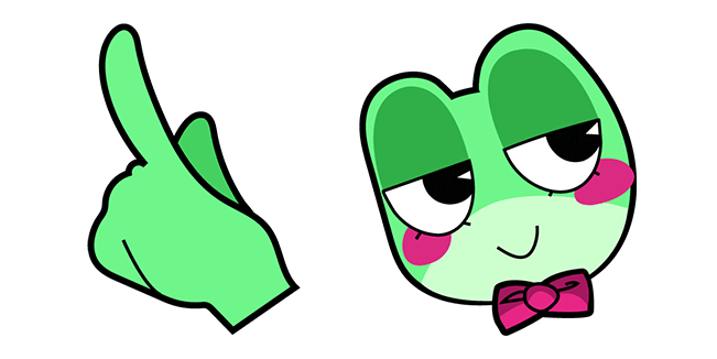 the amazing digital circus ribbit custom cursor