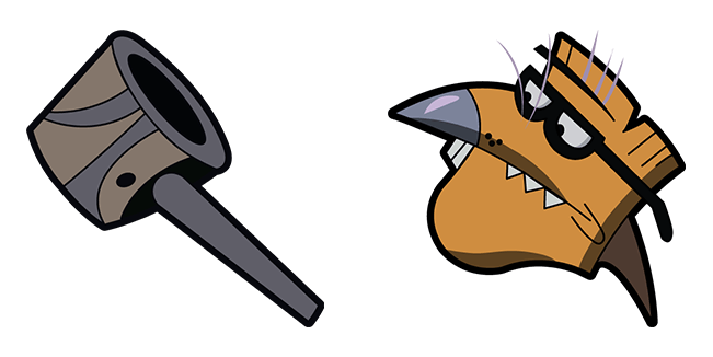 the angry beavers leonard beaver pipe custom cursor