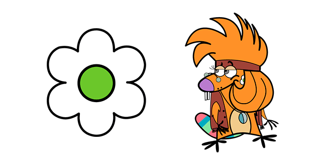 the angry beavers treeflower flower custom cursor