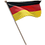 The Federal Republic of Germany Flag 3D