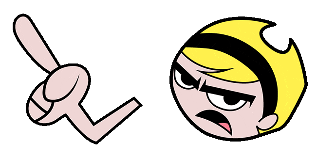 the grim adventures of billy mandy animated custom cursor