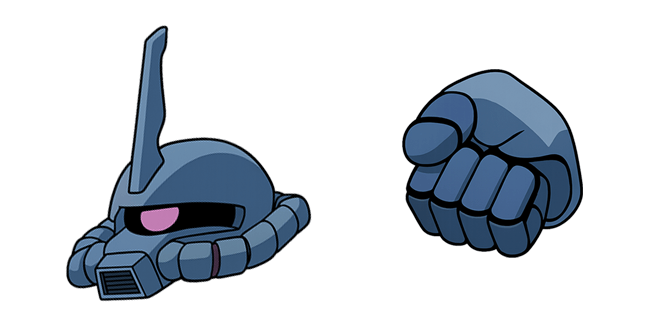 the gundam zeon gouf custom cursor
