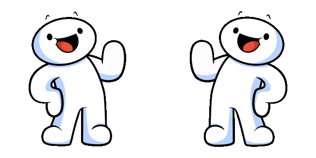 theodd1sout animated custom cursor