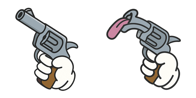 toon revolver custom cursor