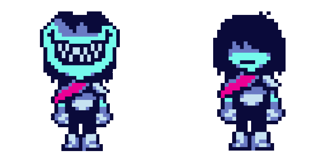 undertale dark kris animated custom cursor