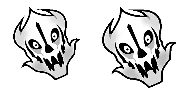 undertale gaster blaster animated custom cursor