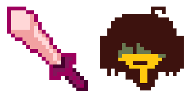undertale kris sword custom cursor