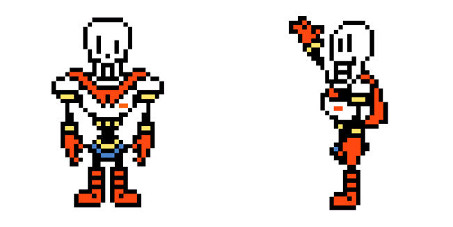 Undertale Ink Sans and Paintbrush cursor – Custom Cursor