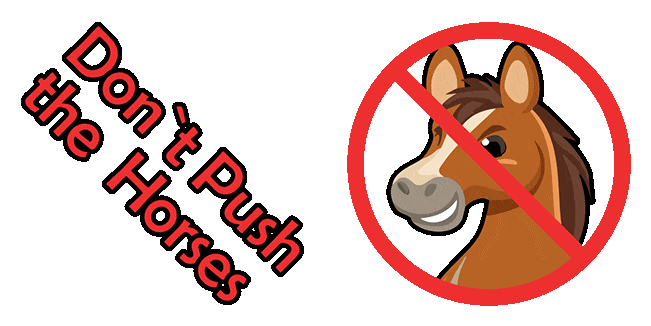 usyk dont push the horses meme animated custom cursor