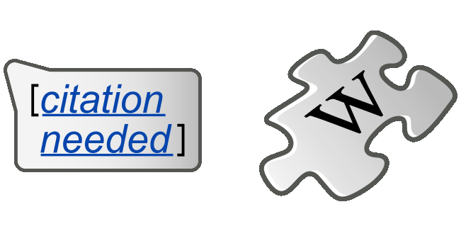 wikipedia w puzzle and citation needed animated custom cursor