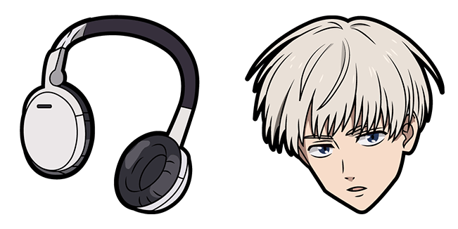 wind breaker ren kaji headphones custom cursor