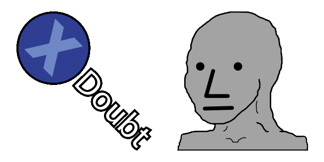 wojak doubt meme animated custom cursor