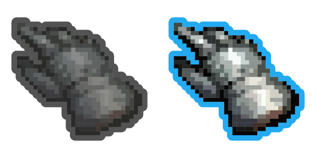 world of warcraft pixel custom cursor