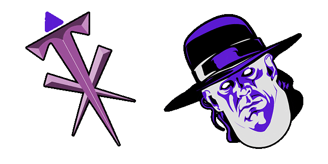 wwe the undertaker logo animated custom cursor
