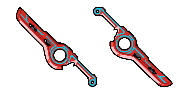 xenoblade monado animated custom cursor