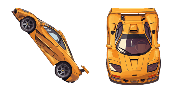 yellow mclaren f1 custom cursor
