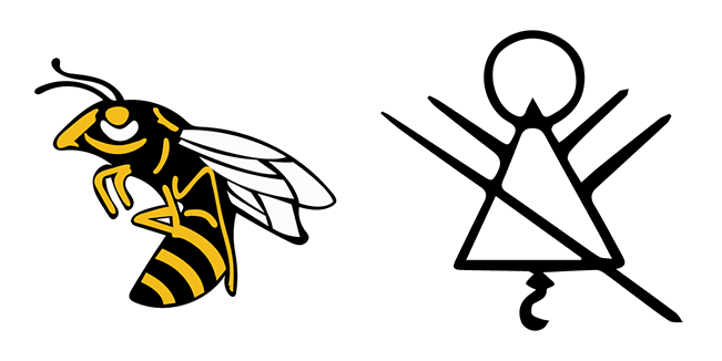 yellowjackets logo custom cursor