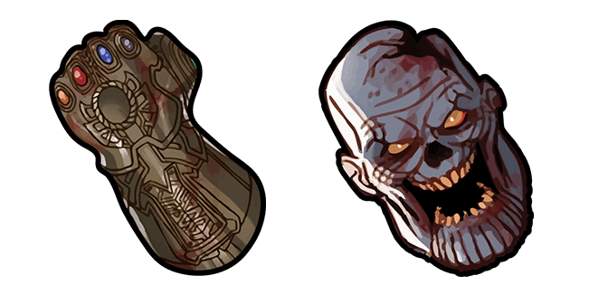 marvel zombies thanos glove custom cursor