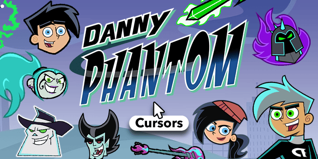 danny phantom cursors collection