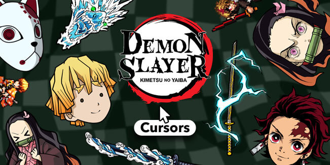 Custom Cursor on X: One of the main characters of the anime series Demon  Slayer: Kimetsu no Yaiba, cowardly Zenitsu Agatsuma and his Nichirin Blade  sword in a custom cursor pack. #customcursor #