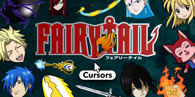 fairy tail cursors collection