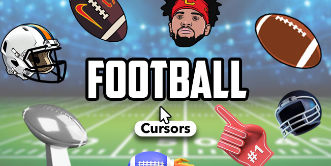 football cursors collection