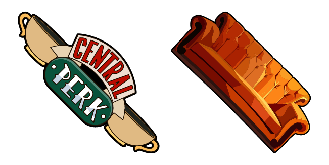 Central Perk Logo Drawing