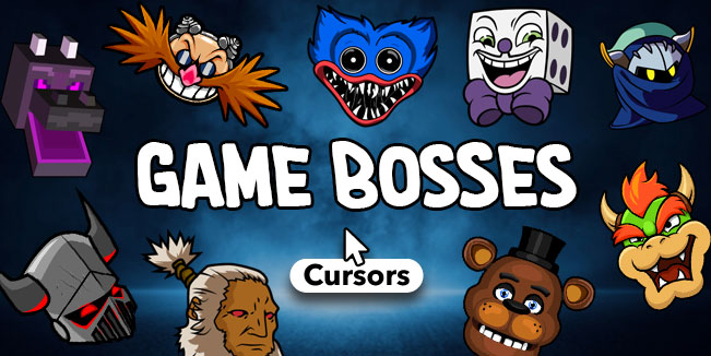 game bosses cursors collection