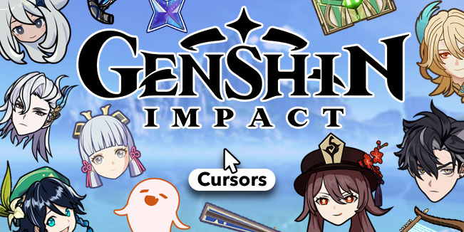 genshin impact cursors collection