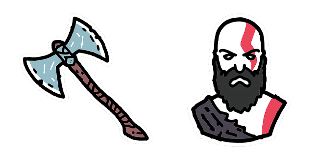 god of war kratos leviathan axe custom cursor