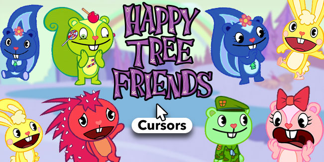 happy tree friends cursors collection